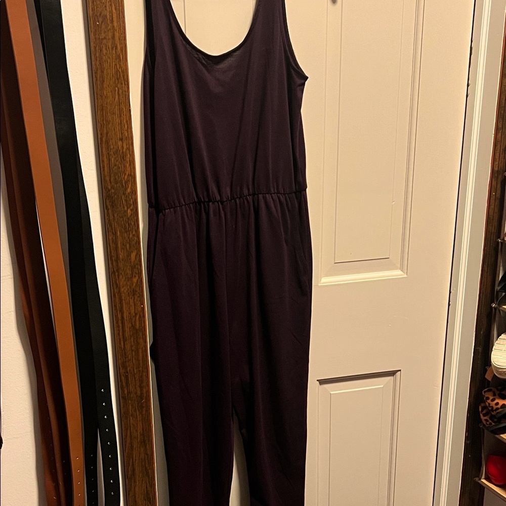 H&M Divided Dark Purple Top